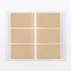 Porte‐cartes de visite en polypropylène ‐ 180 cartes