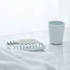 Porte‐savon en acier inoxydable