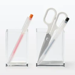 Pot à crayons en acrylique