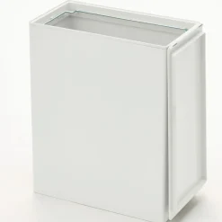 Poubelle rectangulaire en PP à couvercle ‐ 11L