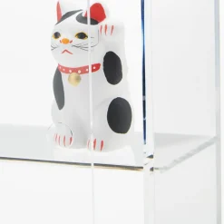 Présentoir en acrylique avec portes coulissantes L25.2X P8.4X H18.4cm