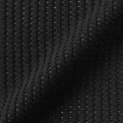 Pull à col ras du cou en tricot de coton mélangé pour femme