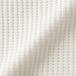 Pull à col ras du cou en tricot de coton mélangé pour femme