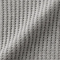 Pull à col ras du cou en tricot de coton mélangé pour femme
