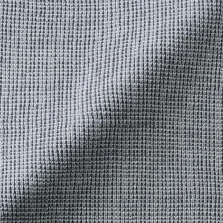 Pull à col ras du cou en tricot gaufré de coton mélangé pour homme