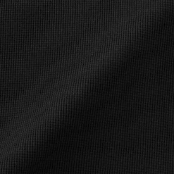 Pull à col rond en coton biologique tricoté gaufré pour femme