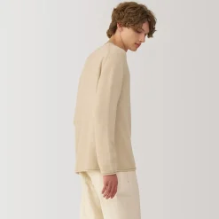 Pull col rond en cachemire pour homme