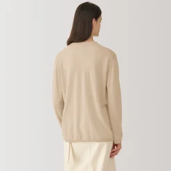 Pull en cachemire non teint femme