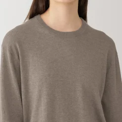 Pull en cachemire non teint femme