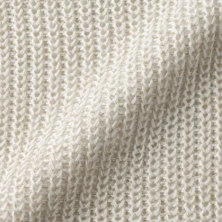 Pull en coton biologique à grosses mailles et torsadé pour homme