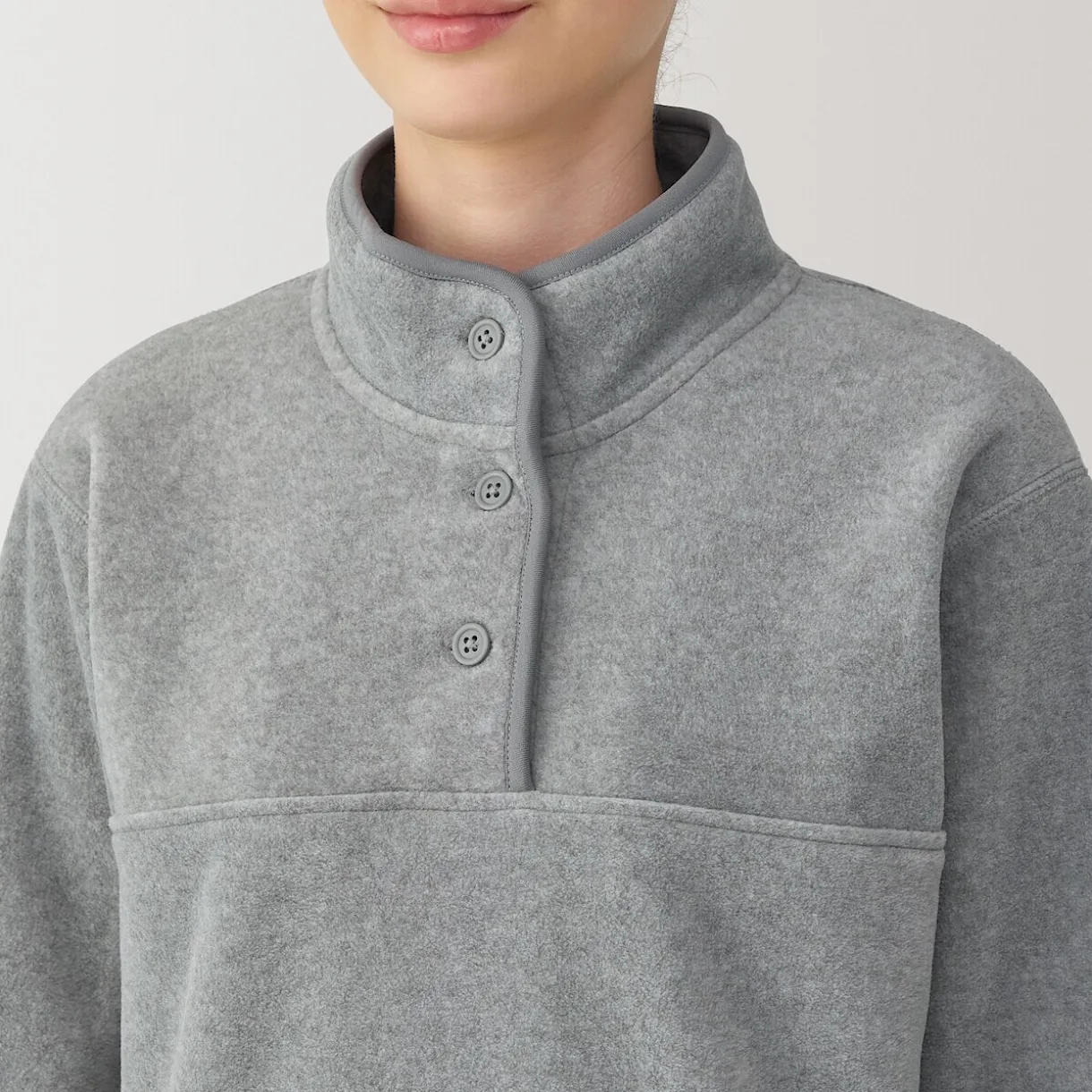 Pull en polaire de polyester recyclable femme