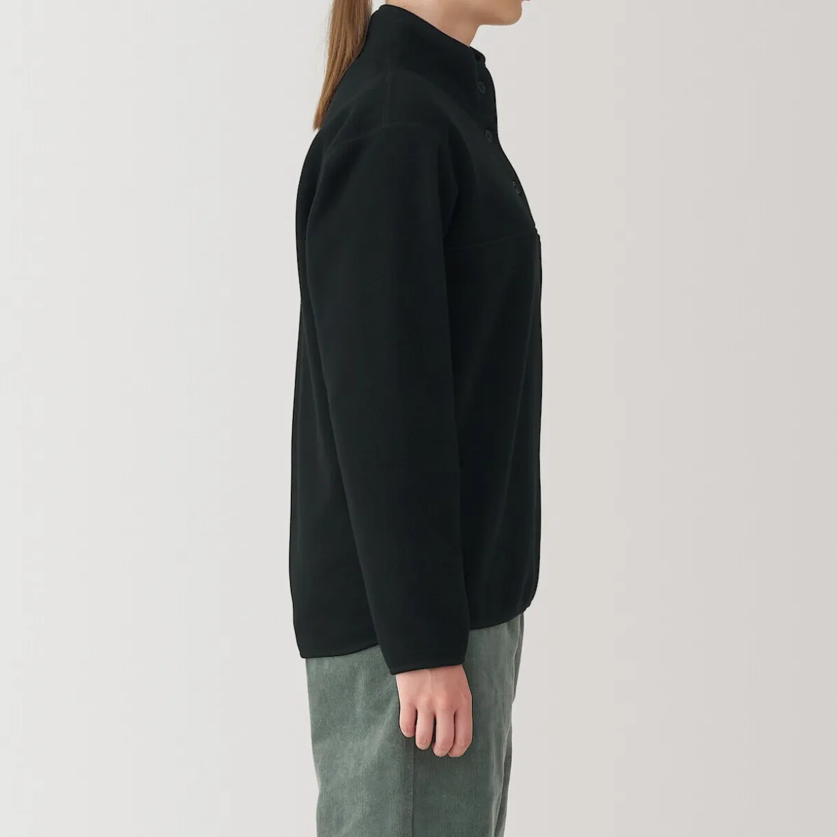 Pull en polaire de polyester recyclable femme