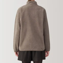 Pull en polaire de polyester recyclable femme