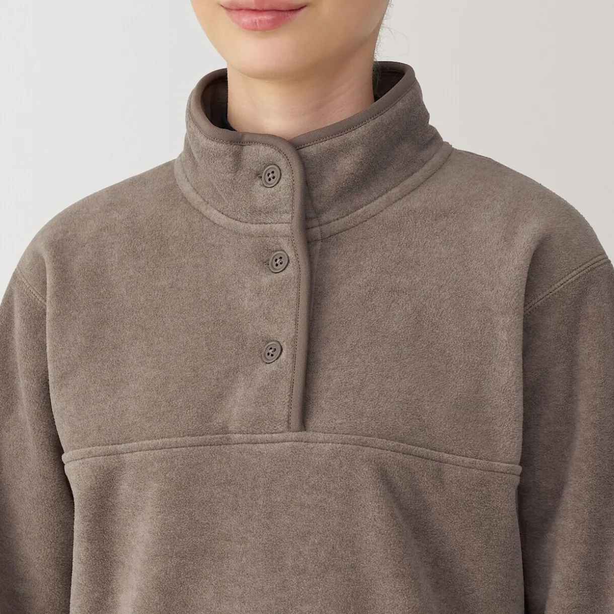 Pull en polaire de polyester recyclable femme