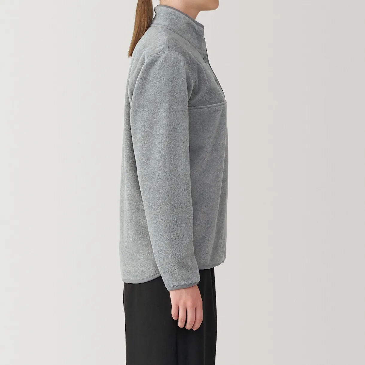 Pull en polaire de polyester recyclable femme