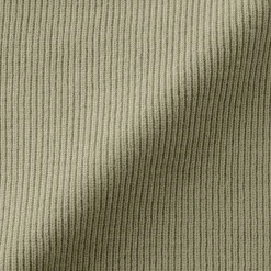 Pull polo côtelé en mélange de coton pour homme