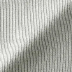 Pull polo côtelé en mélange de coton pour homme