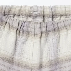 Pyjama en flanelle sans couture latérale pour femme