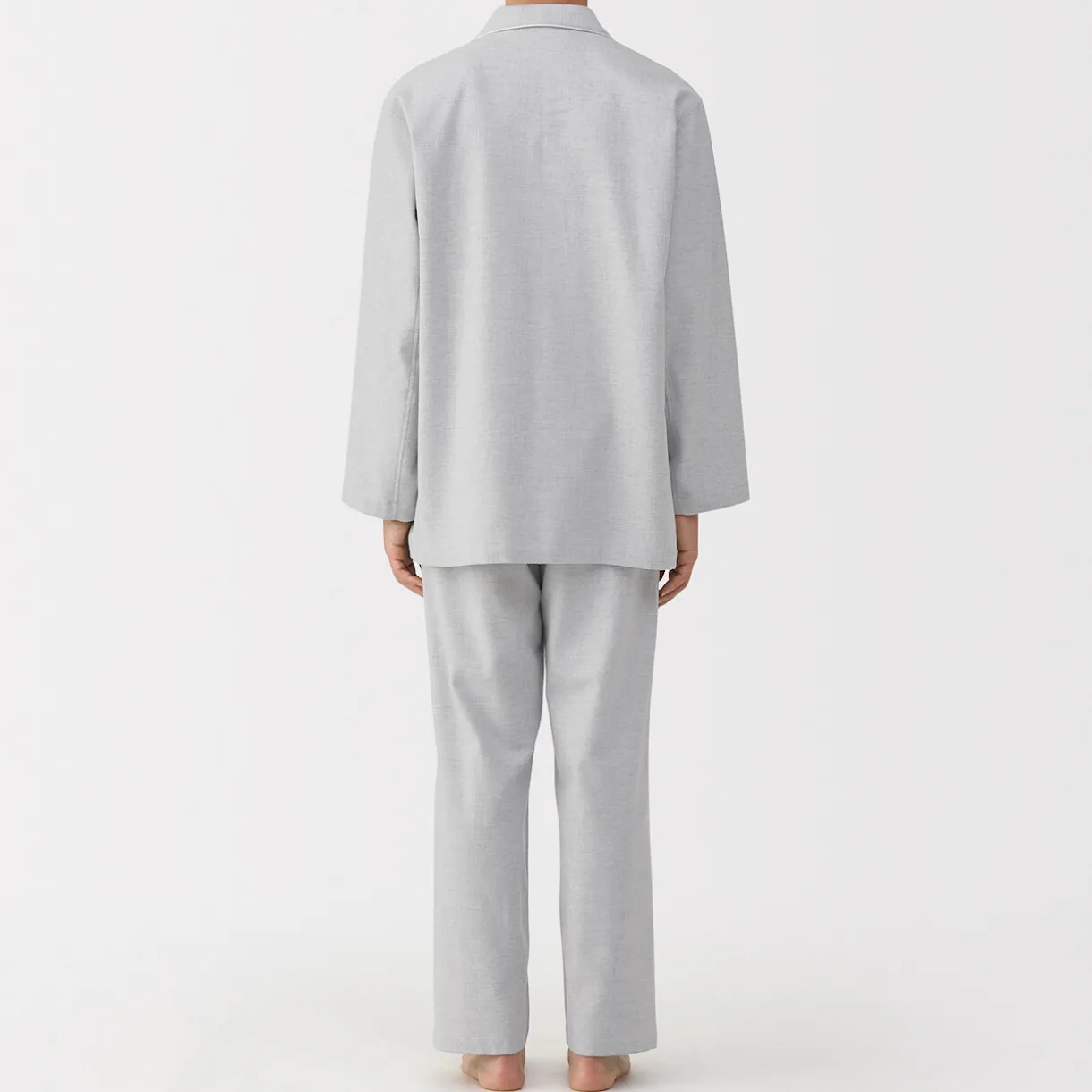 Pyjama en flanelle sans couture latérale pour homme