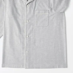 Pyjama en flanelle sans couture latérale pour homme