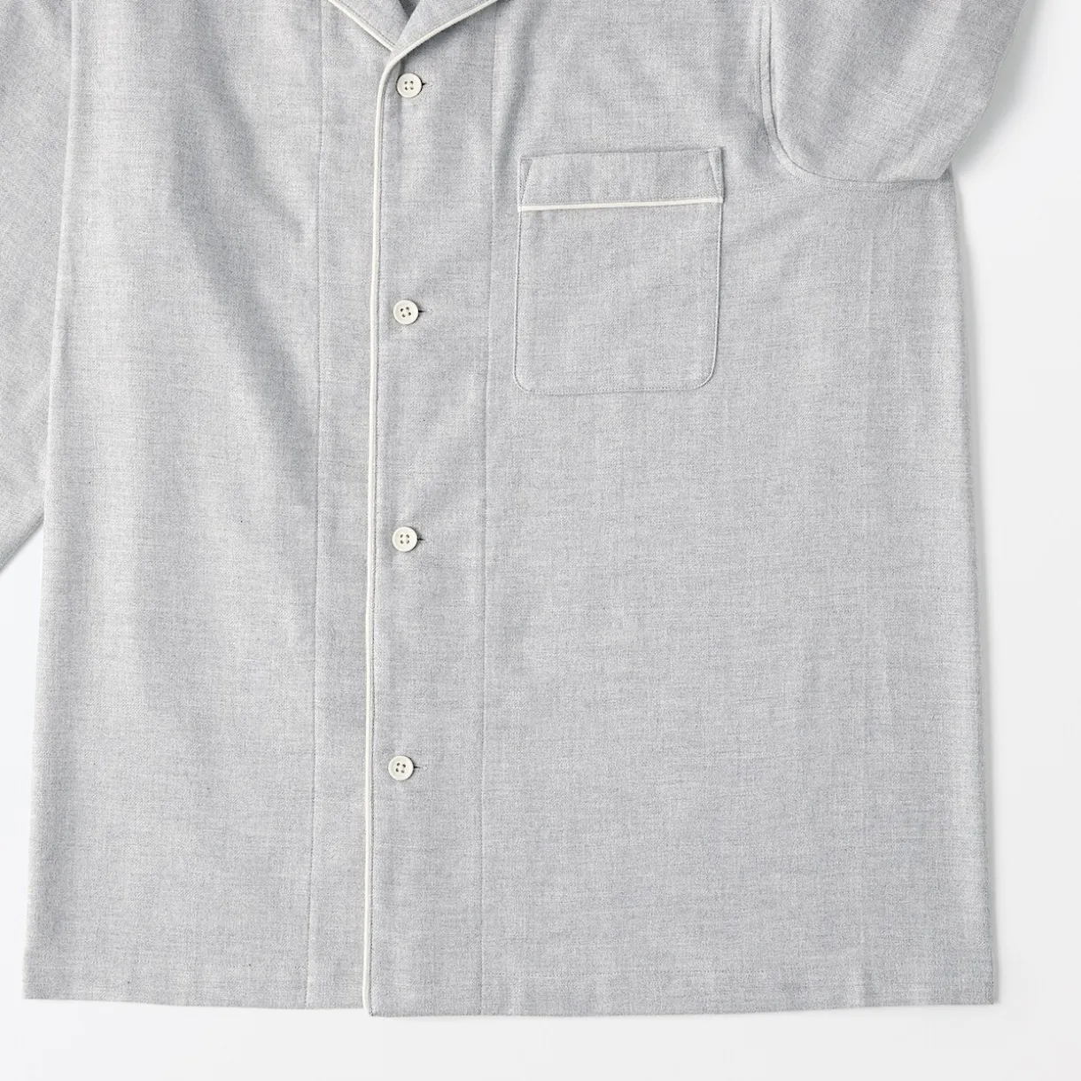 Pyjama en flanelle sans couture latérale pour homme