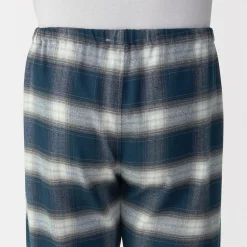 Pyjama en flanelle sans couture latérale pour homme