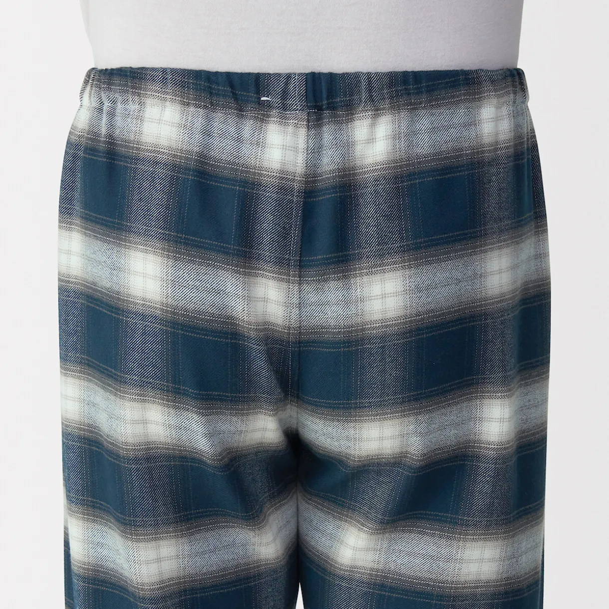 Pyjama en flanelle sans couture latérale pour homme