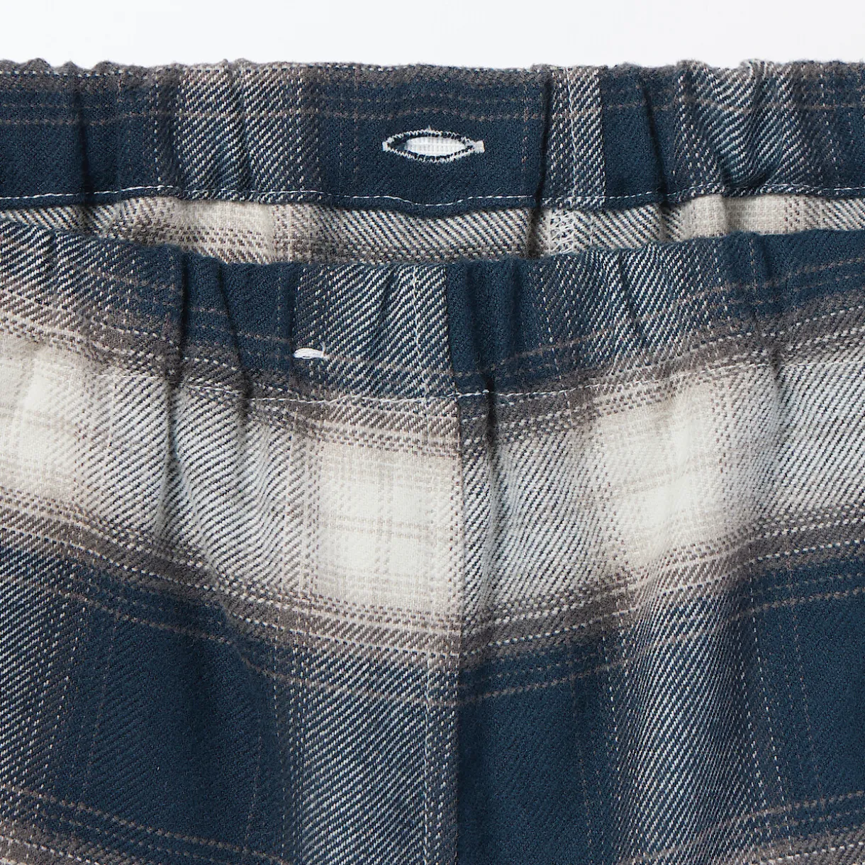 Pyjama en flanelle sans couture latérale pour homme