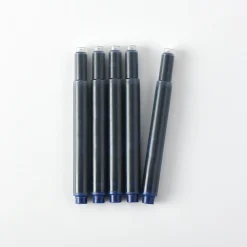 Recharge pour stylo‐plume ‐ encre bleu‐noir, lot de 5