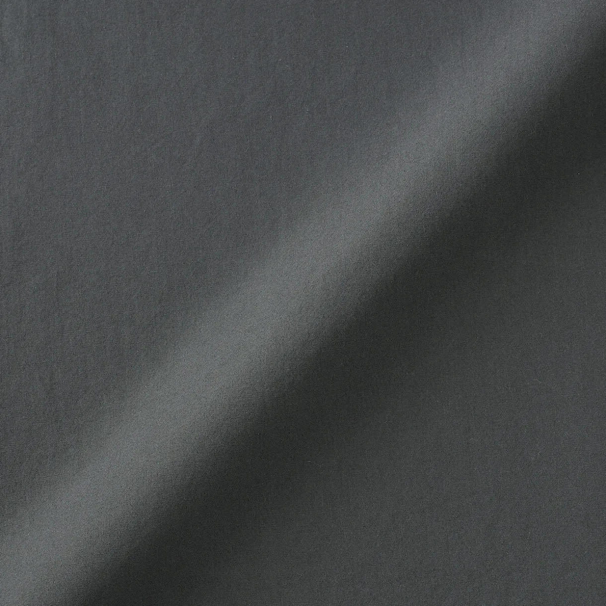 Robe chemise à col montant en popeline de coton biologique pour femme