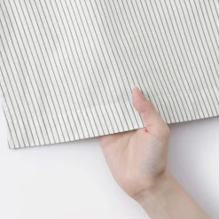 Robe chemise large à manches 3/4 et en coton Quick Dry pour femme