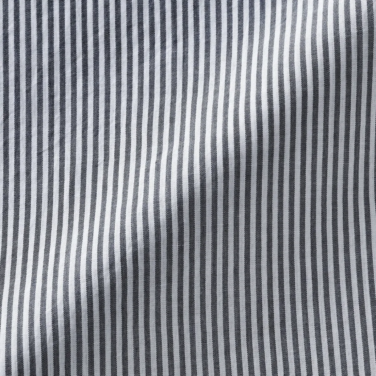 Robe chemise midi en voile de coton pour femme