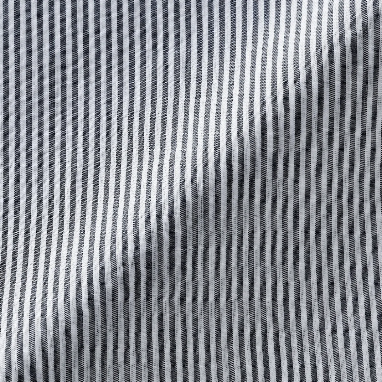 Robe chemise midi en voile de coton pour femme