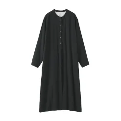 Robe en double gaze en mélange de kapok pour femme