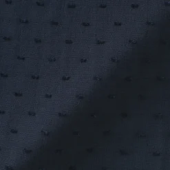 Robe top en double gaze à pois dobby pour femme