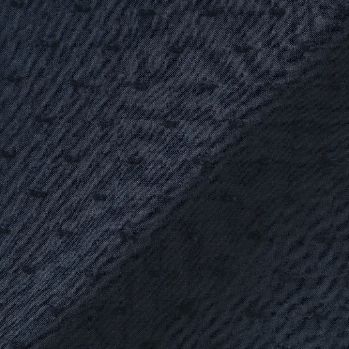 Robe top en double gaze à pois dobby pour femme