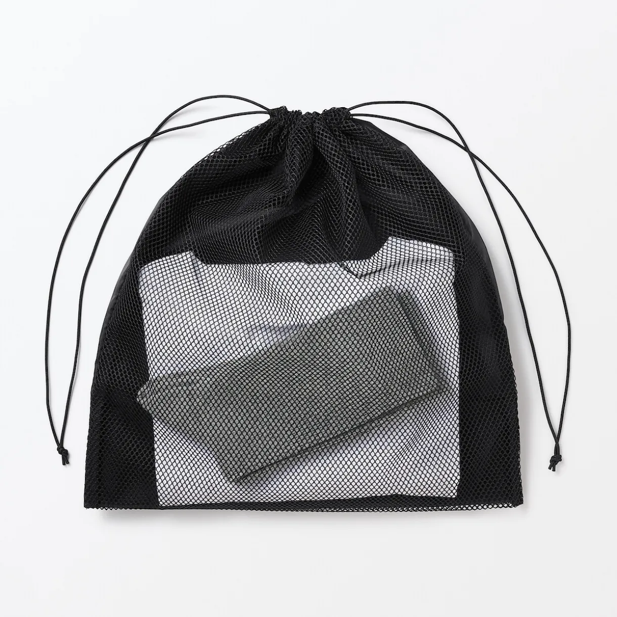 Sac à cordon en maille - Grand modèle