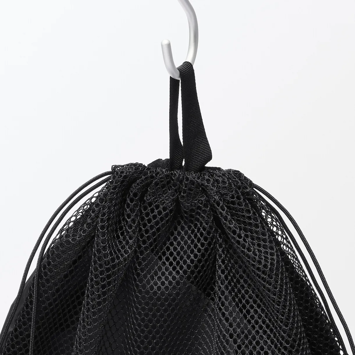 Sac à cordon en maille - Grand modèle