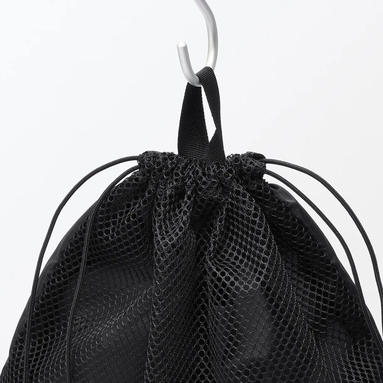 Sac à cordon en maille - Modèle moyen