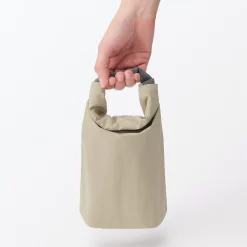 Sac à déjeuner isotherme à fermeture à enroulement - Petit - Beige