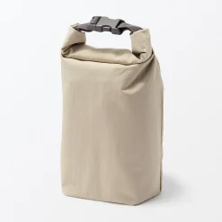 Sac à déjeuner isotherme à fermeture à enroulement - Petit - Beige