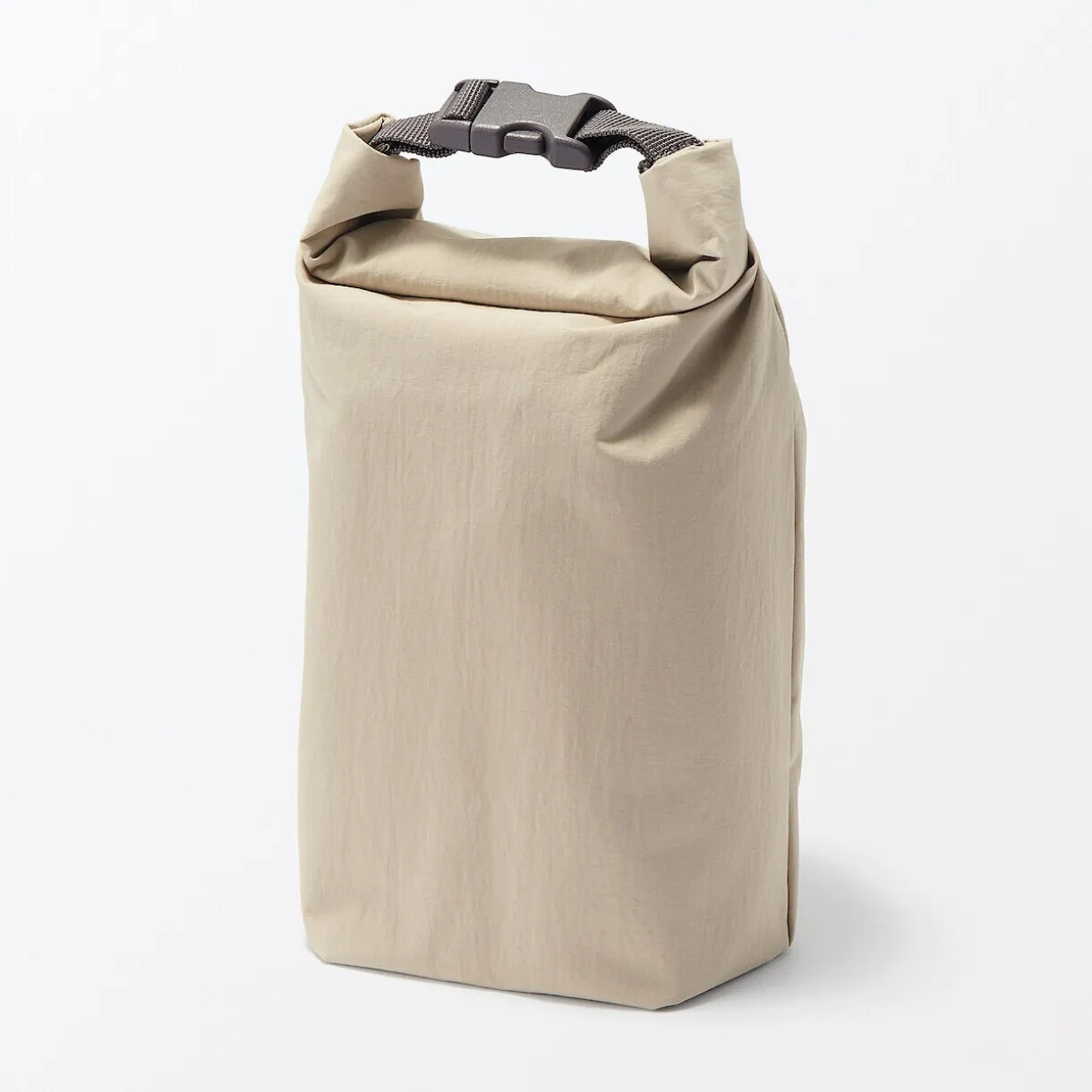 Sac à déjeuner isotherme à fermeture à enroulement - Petit - Beige