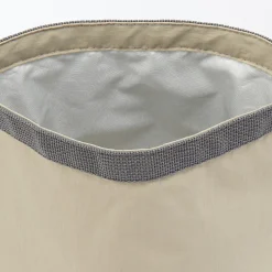 Sac à déjeuner isotherme à fermeture à enroulement - Petit - Beige