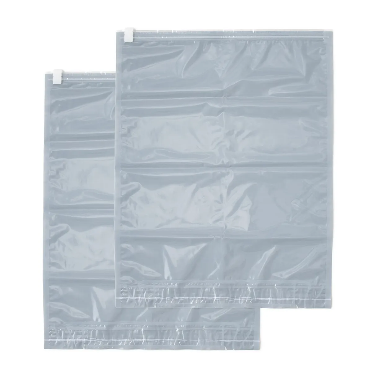 Sac de compression en PE pour vêtements ‐ moyen format, lot de 2