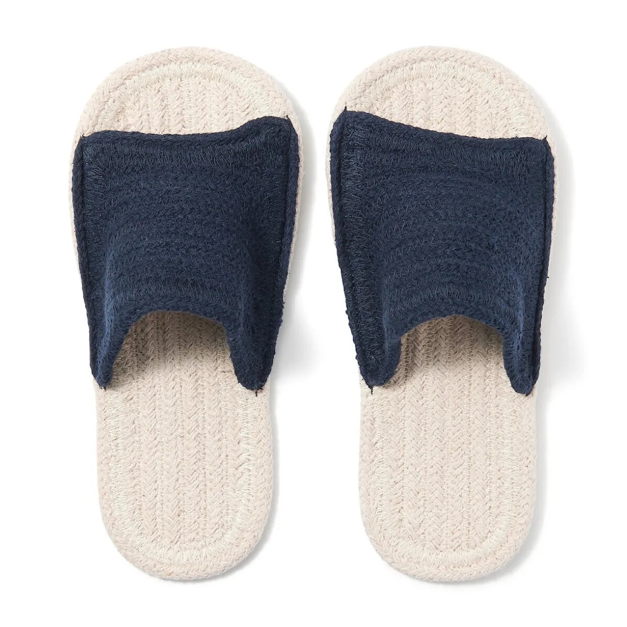 Sandales en mélange de coton