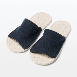 Sandales en mélange de coton