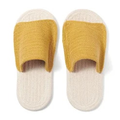 Sandales en mélange de coton