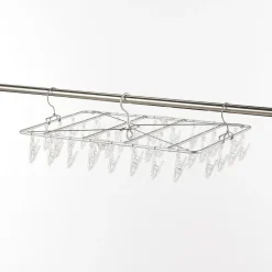 Séchoir rectangulaire en aluminium ‐ 40 pinces