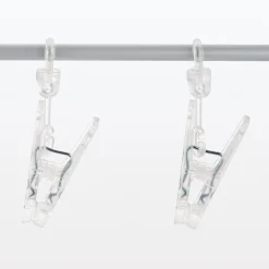 Séchoir rectangulaire pliable en aluminium ‐ 26 pinces