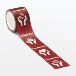 Scotch d'emballage cadeau "Thank you" 30 mm